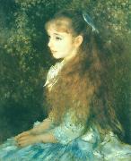 Pierre-Auguste Renoir Photo of painting Mlle. Irene Cahen d'Anvers. oil painting